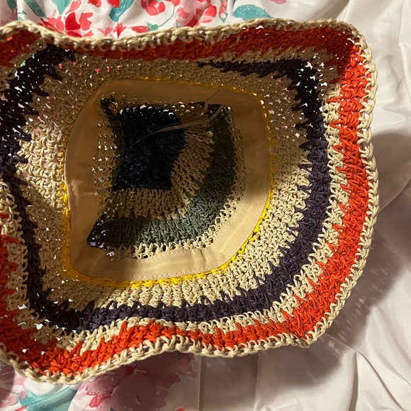 Colorful Straw Hat - Picture 3 of 3